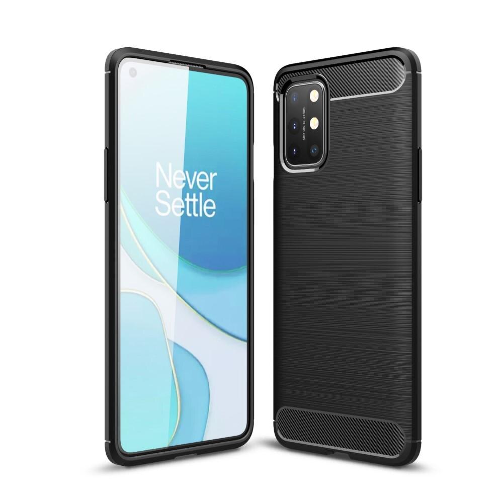  OnePlus 8T Kuori TPU Brushed Musta