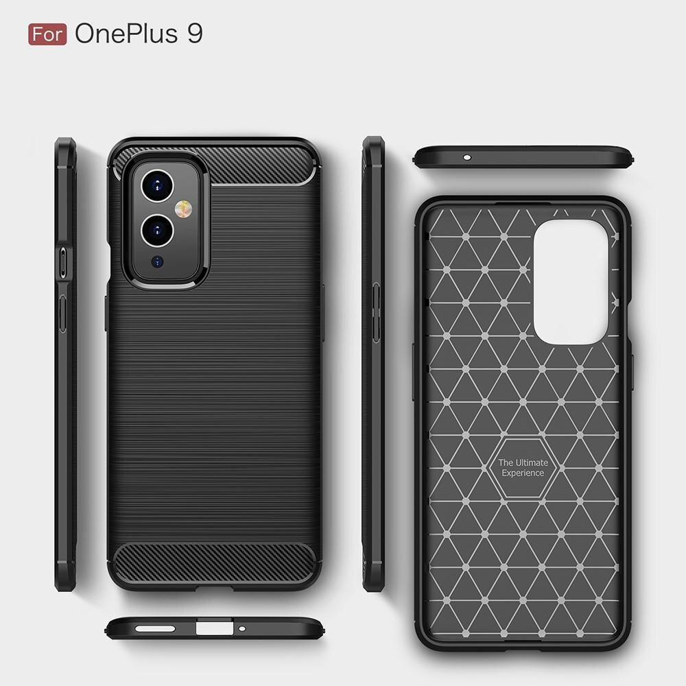 Brushed TPU Kuori OnePlus 9 Black