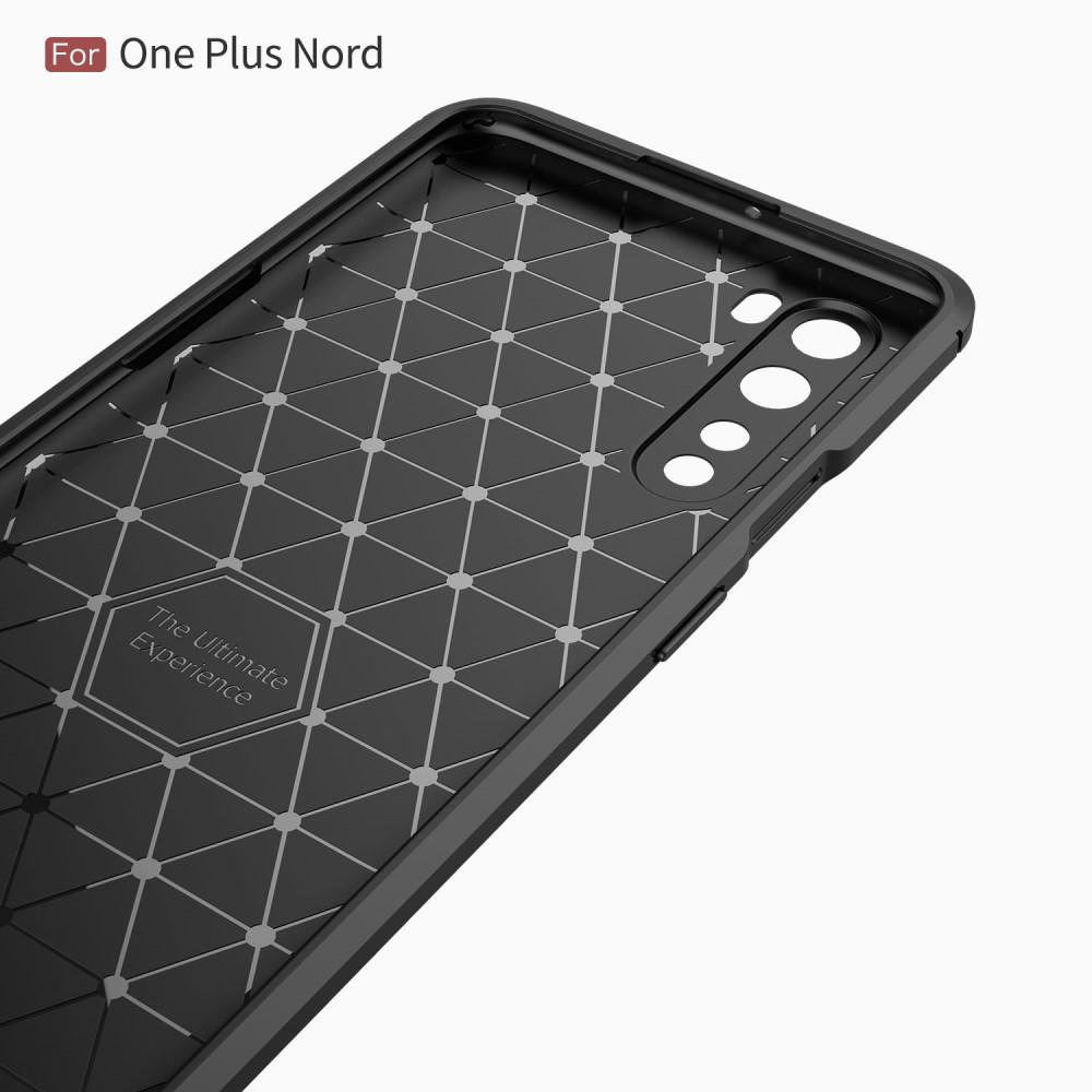  OnePlus Nord Kuori TPU Brushed Musta