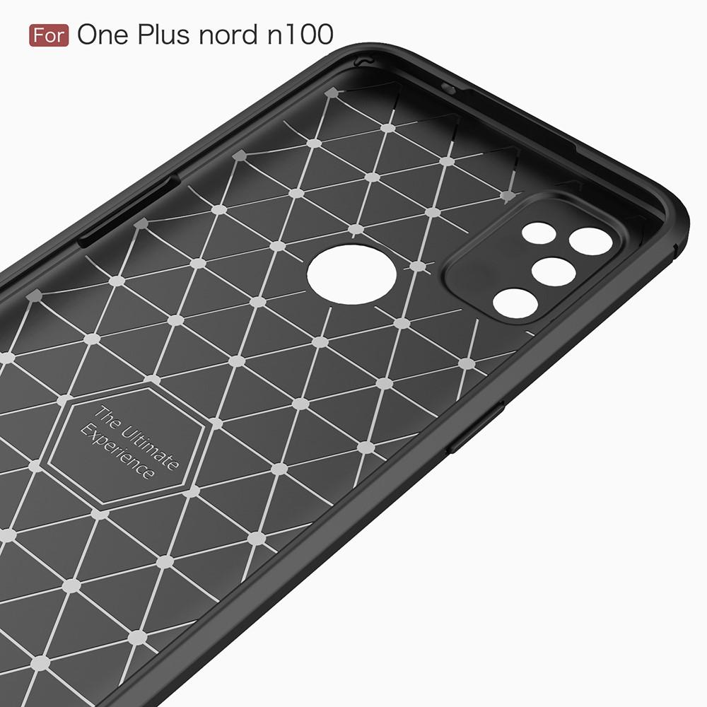 Brushed TPU Kuori OnePlus Nord N100 Black