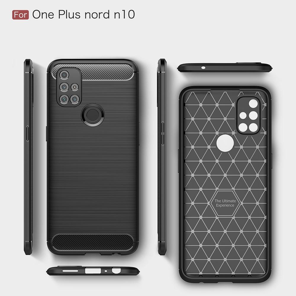 Brushed TPU Kuori OnePlus Nord N10 5G Black