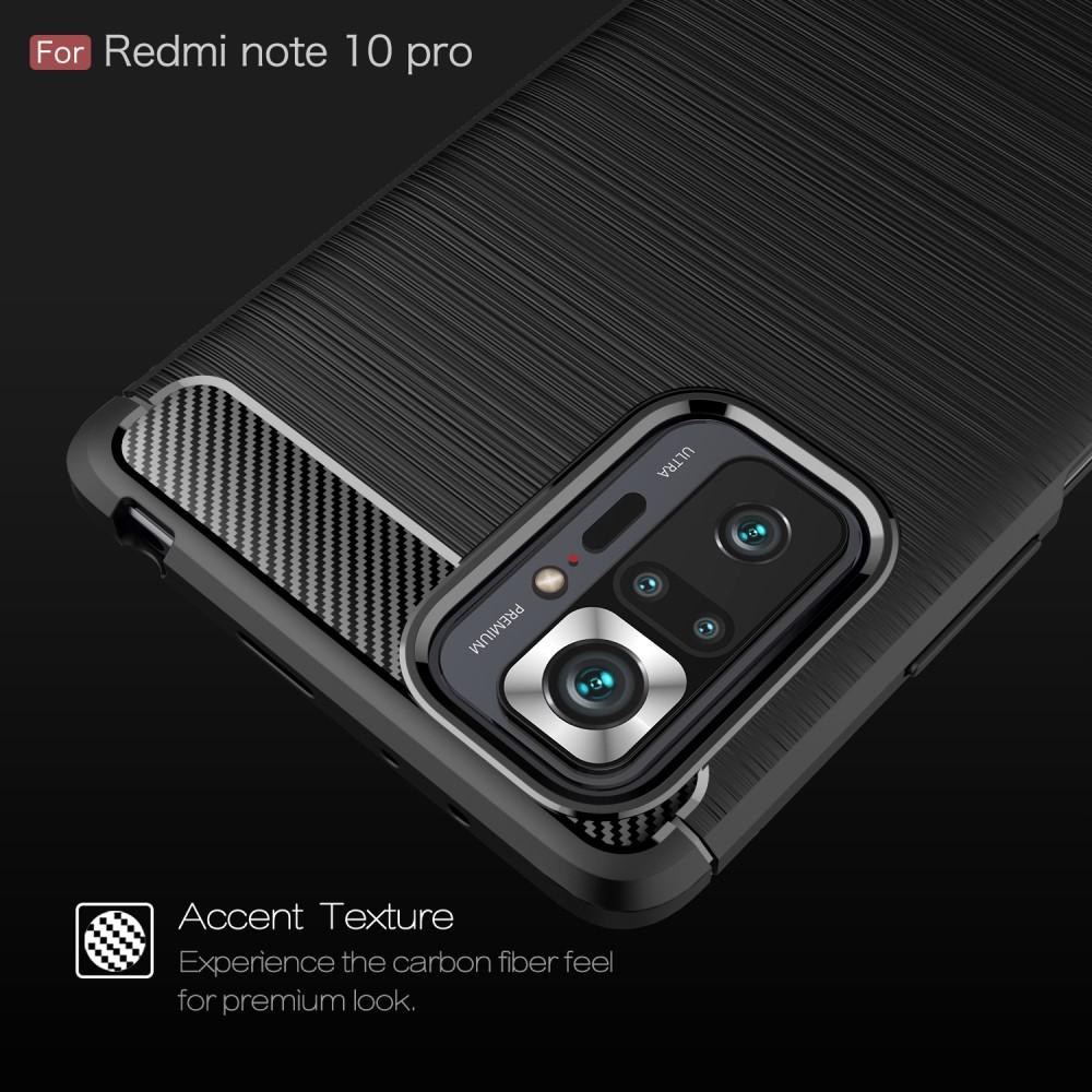 Brushed TPU Kuori Redmi Note 10 Pro Black