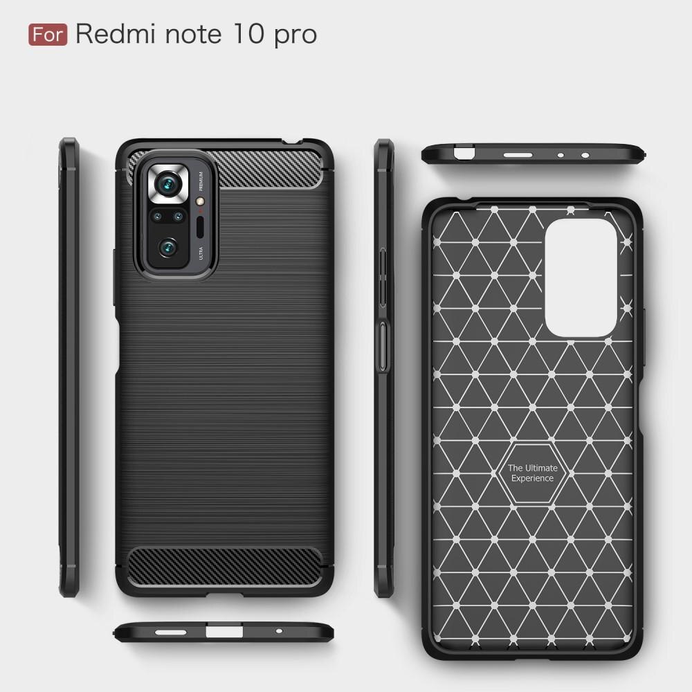 Brushed TPU Kuori Redmi Note 10 Pro Black