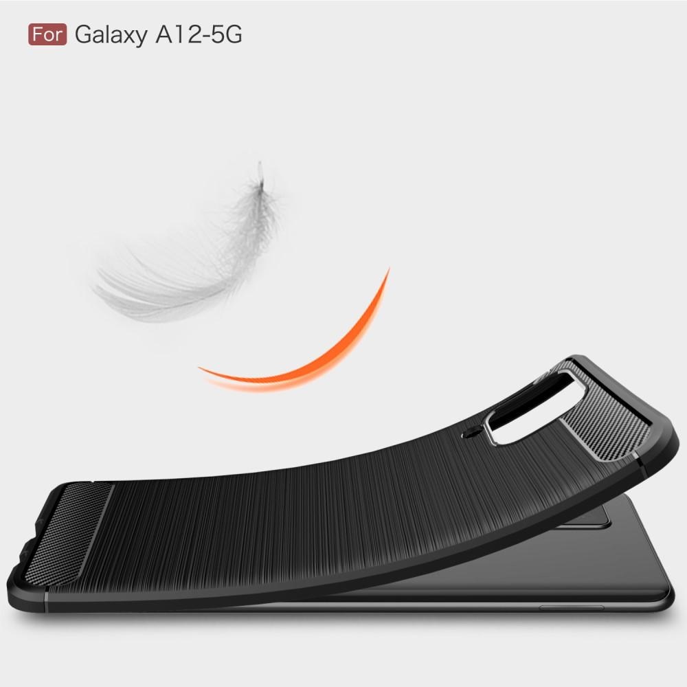 Brushed TPU Kuori Samsung Galaxy A12 Black