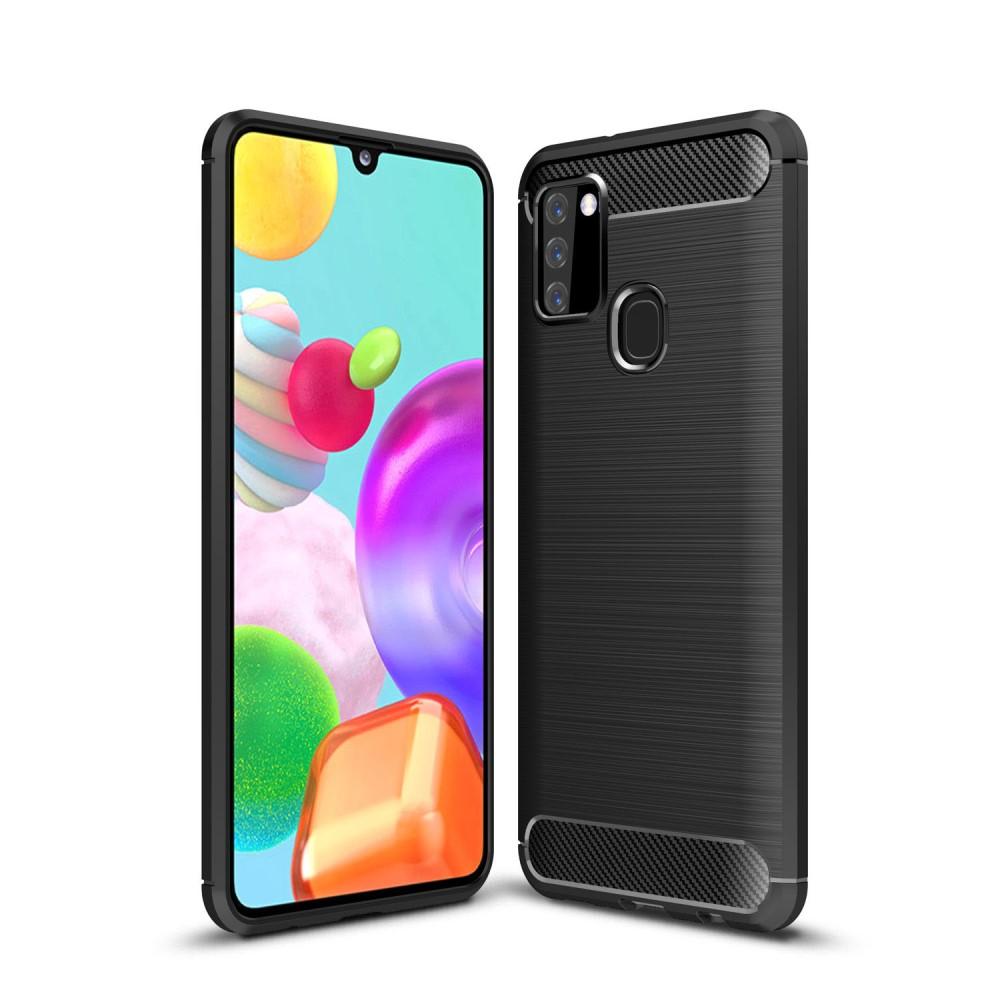 Brushed TPU Kuori Samsung Galaxy A21s Black