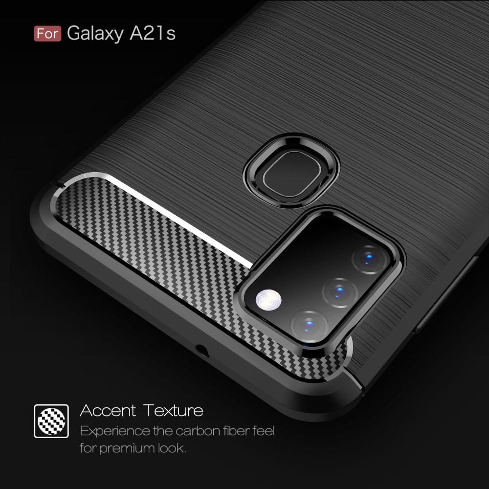 Brushed TPU Kuori Samsung Galaxy A21s Black