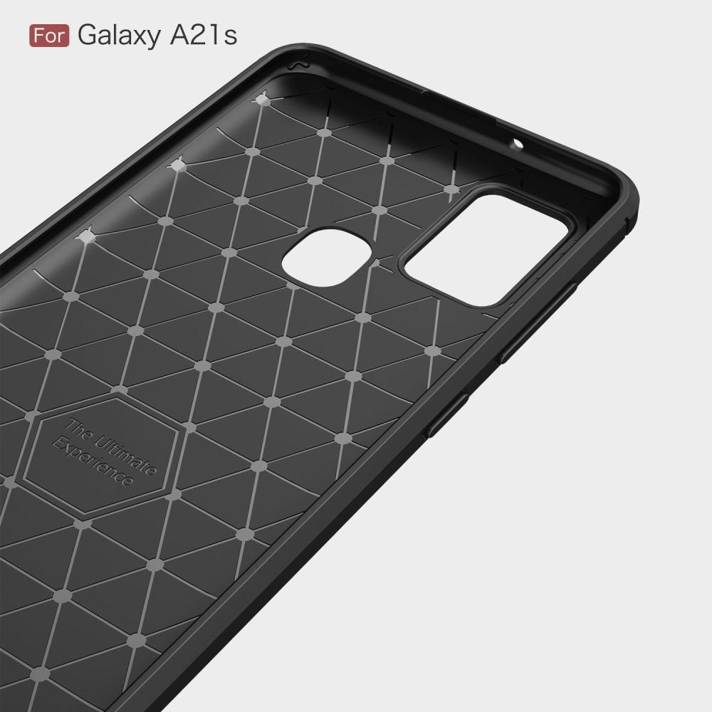 Brushed TPU Kuori Samsung Galaxy A21s Black
