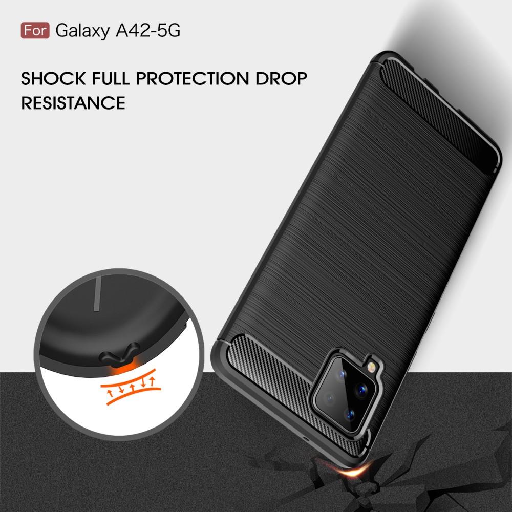 Brushed TPU Kuori Samsung Galaxy A42 5G Black