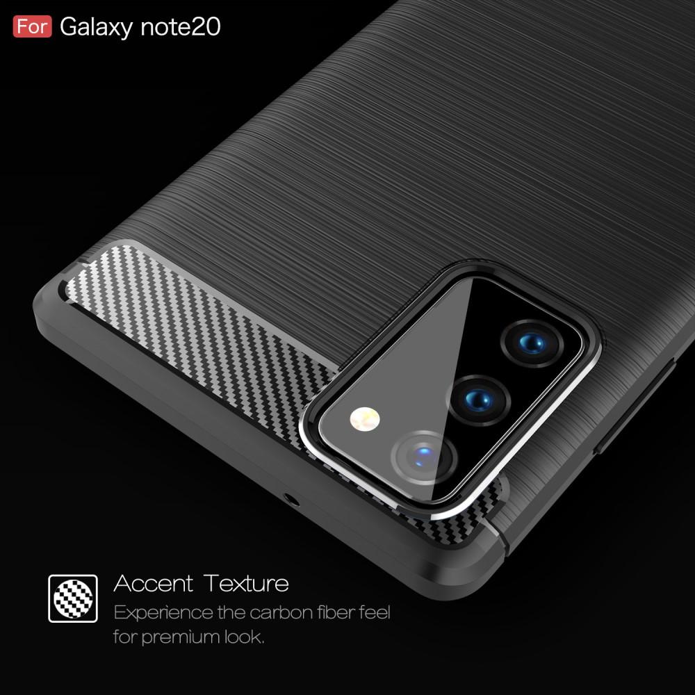 Brushed TPU Kuori Samsung Galaxy Note 20 Black