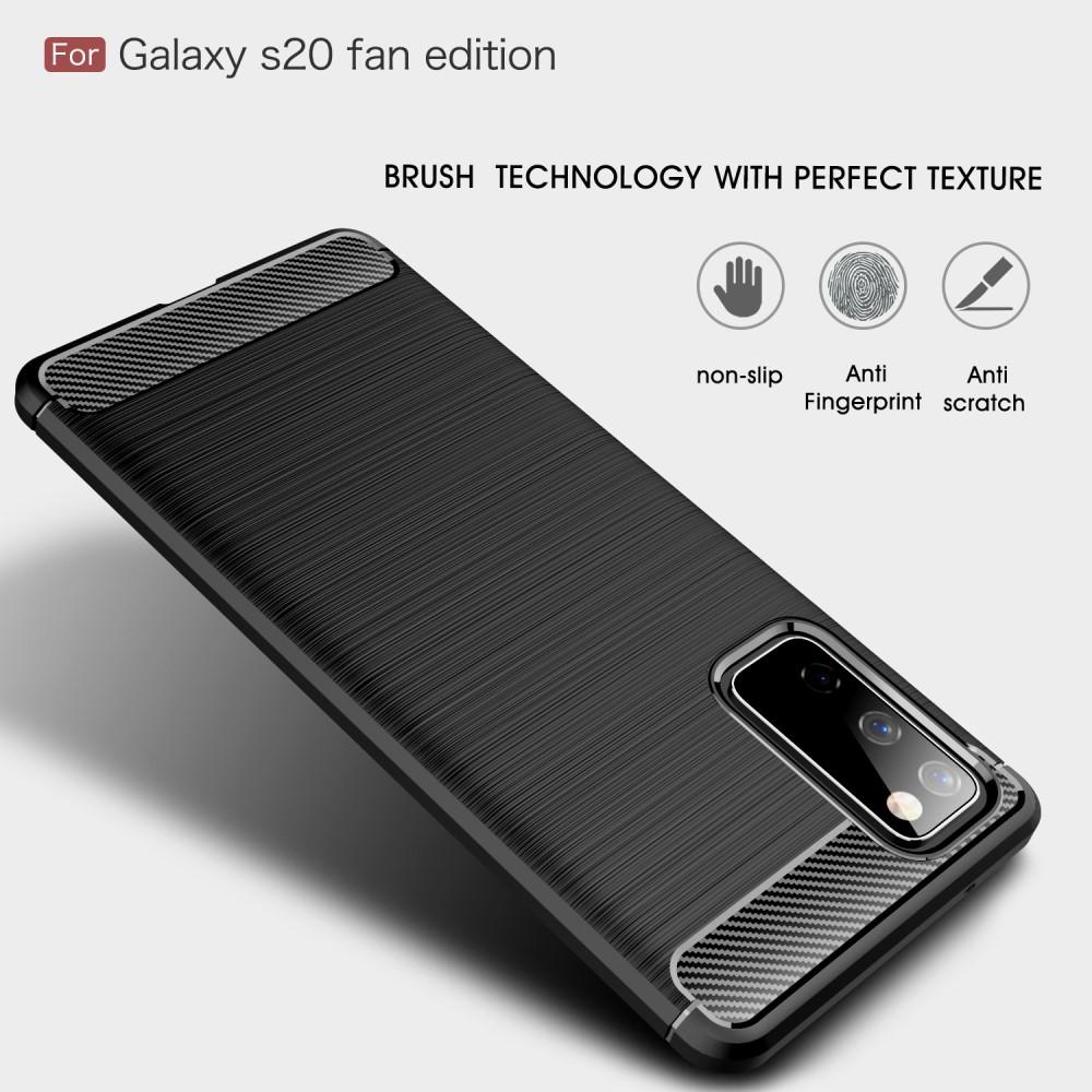 Brushed TPU Kuori Samsung Galaxy S20 FE Black