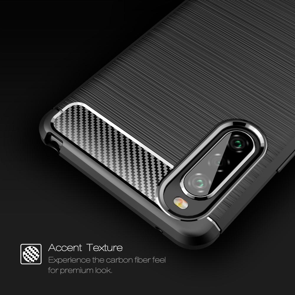 Brushed TPU Kuori Sony Xperia 10 II Black