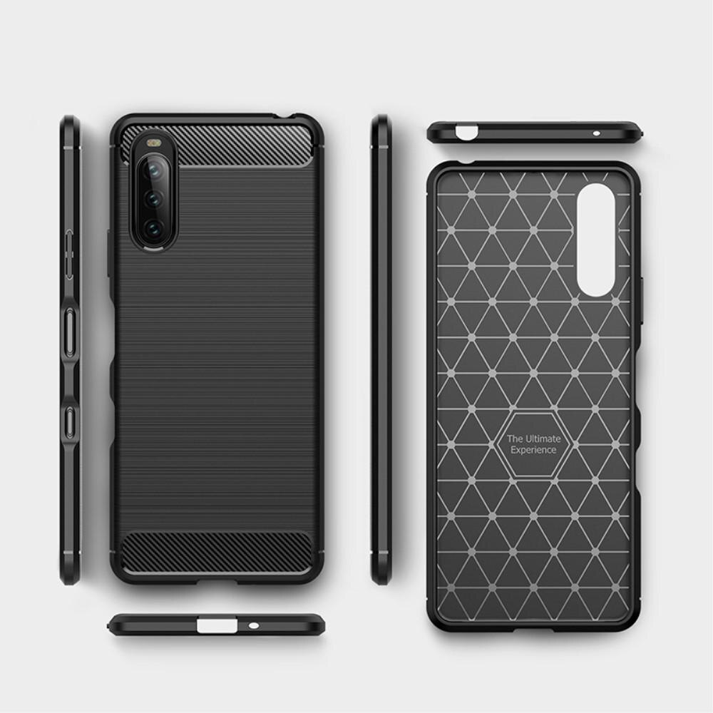 Brushed TPU Kuori Sony Xperia 10 III Black