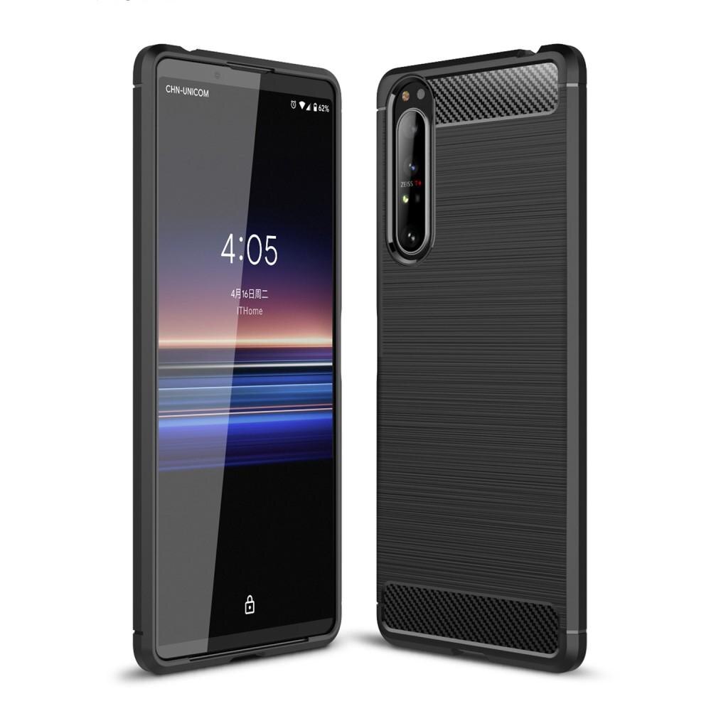 Brushed TPU Kuori Sony Xperia 1 II Black