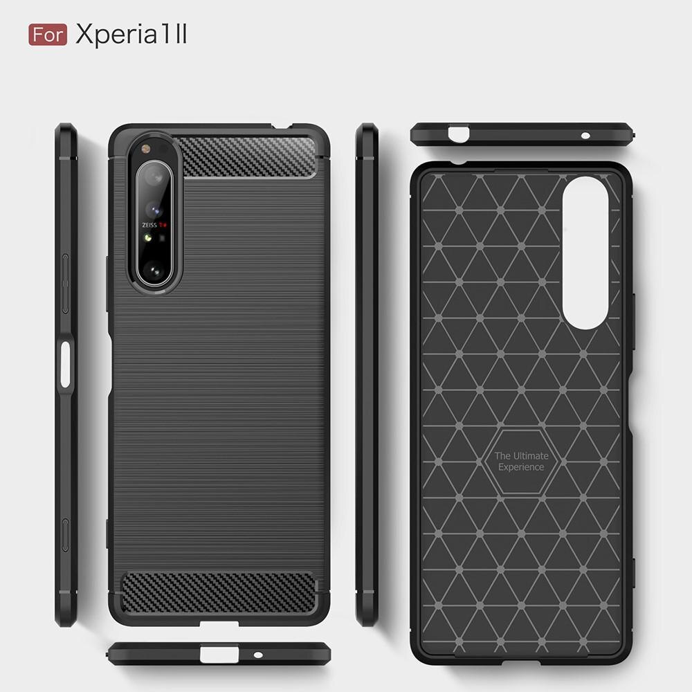 Brushed TPU Kuori Sony Xperia 1 II Black