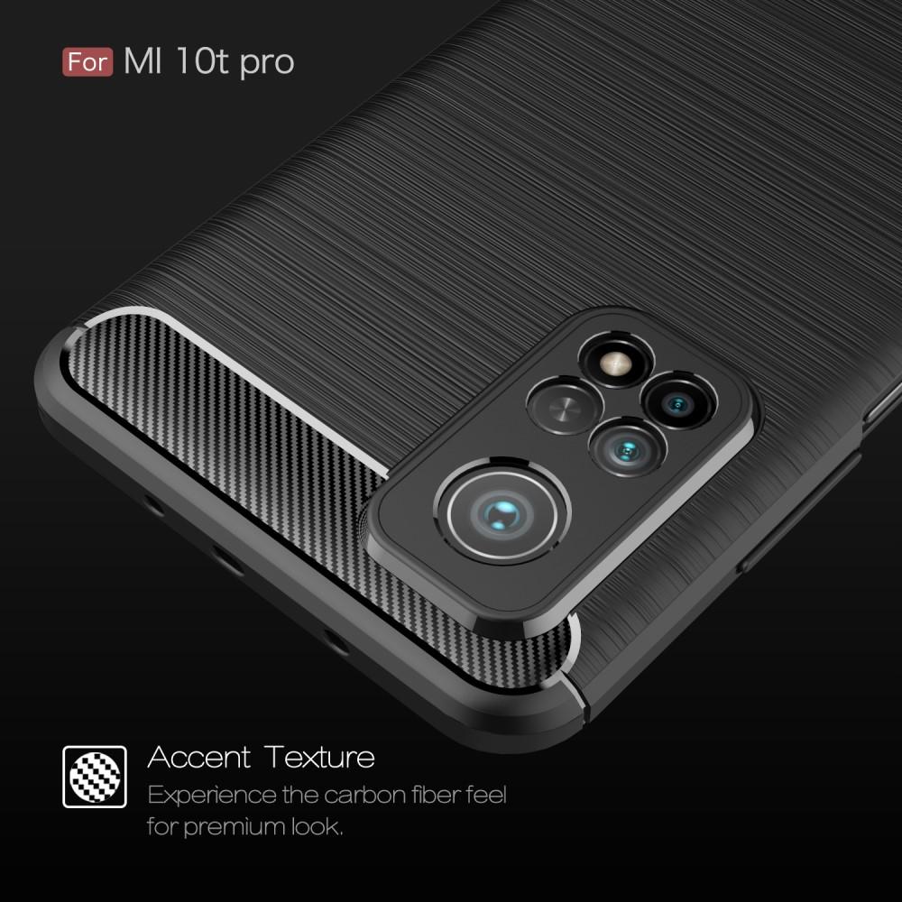 Xiaomi Mi 10T/10T Pro Kuori TPU Brushed Musta