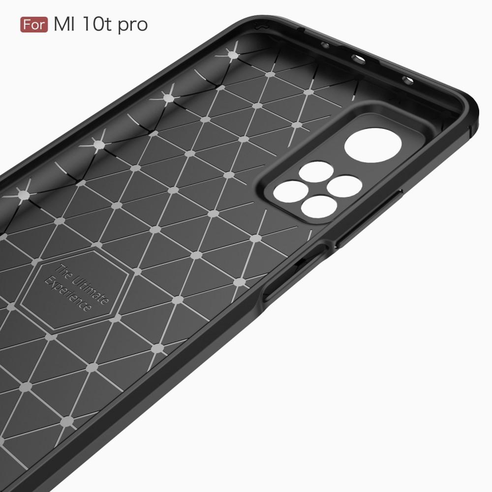 Xiaomi Mi 10T/10T Pro Kuori TPU Brushed Musta