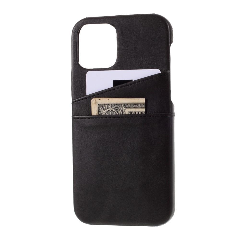 Card Slots Case iPhone 12/12 Pro musta