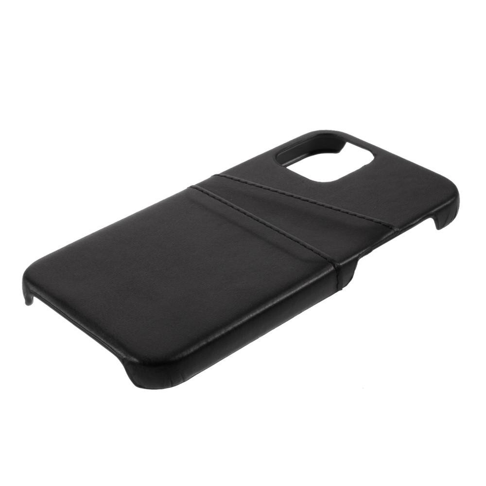 Card Slots Case iPhone 12/12 Pro musta