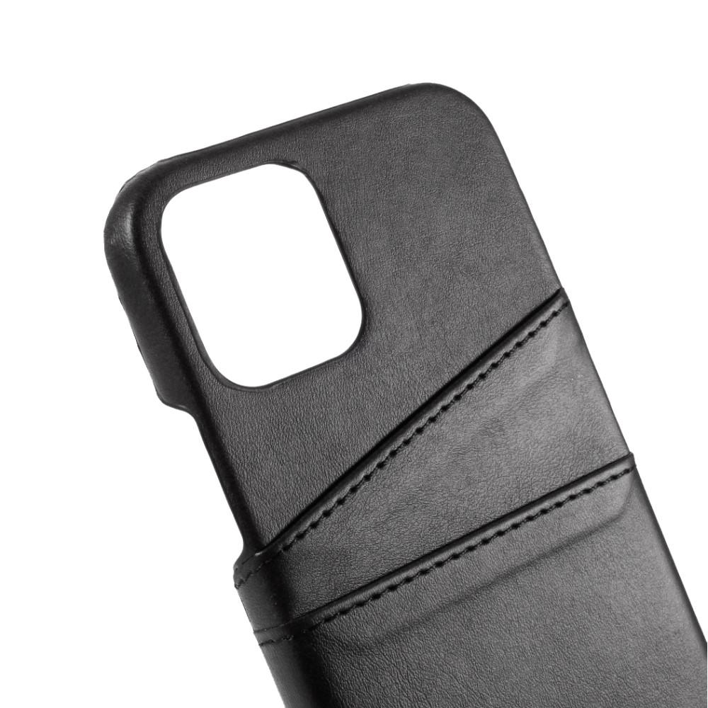 Card Slots Case iPhone 12/12 Pro musta