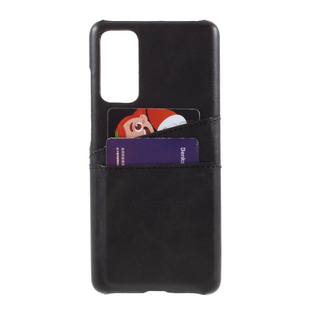 Card Slots Case Samsung Galaxy S20 FE musta