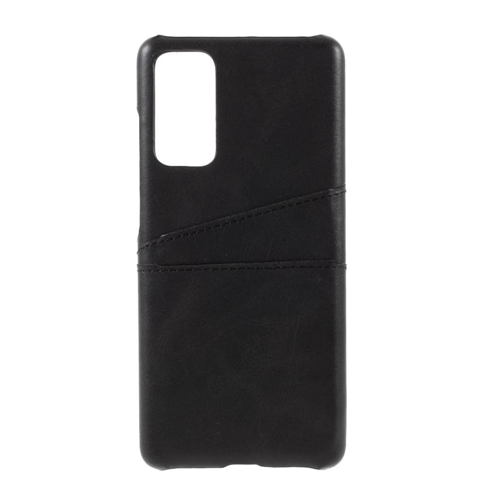 Card Slots Case Samsung Galaxy S20 FE musta