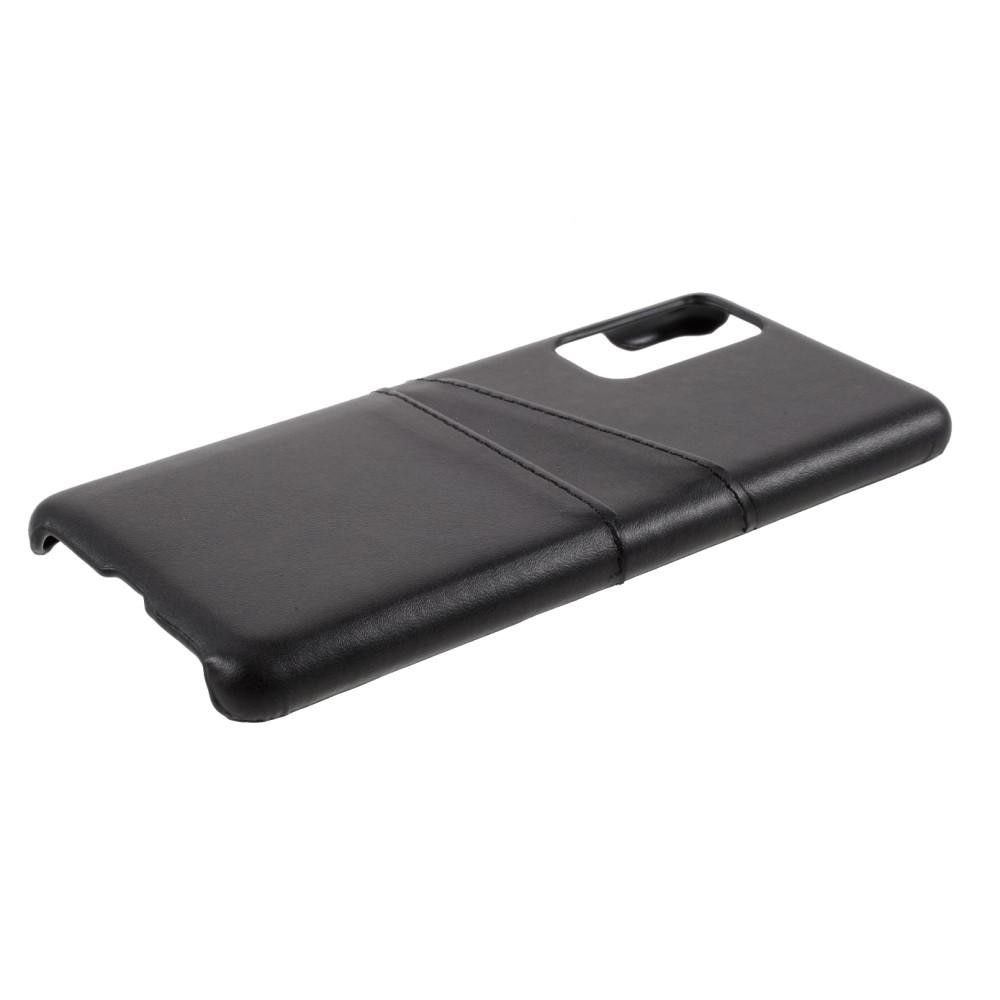 Card Slots Case Samsung Galaxy S20 FE musta