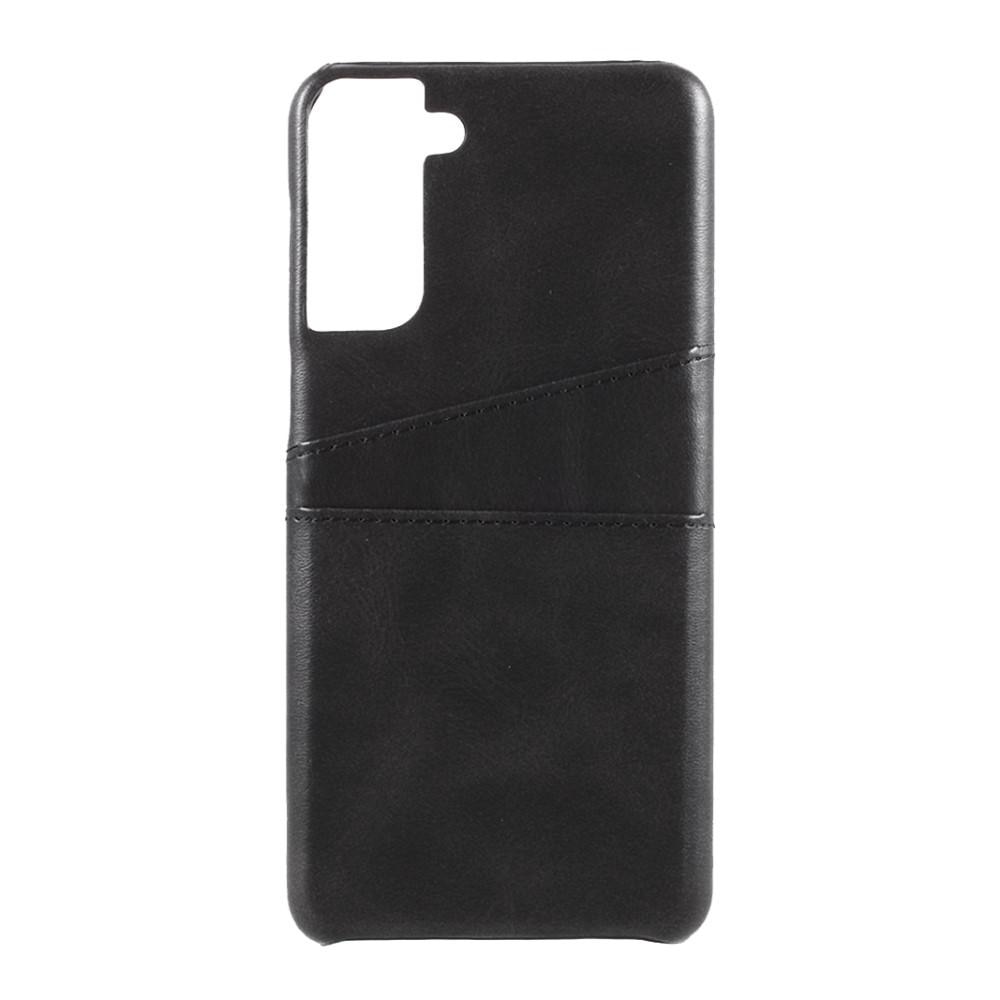 Card Slots Case Samsung Galaxy S21 musta