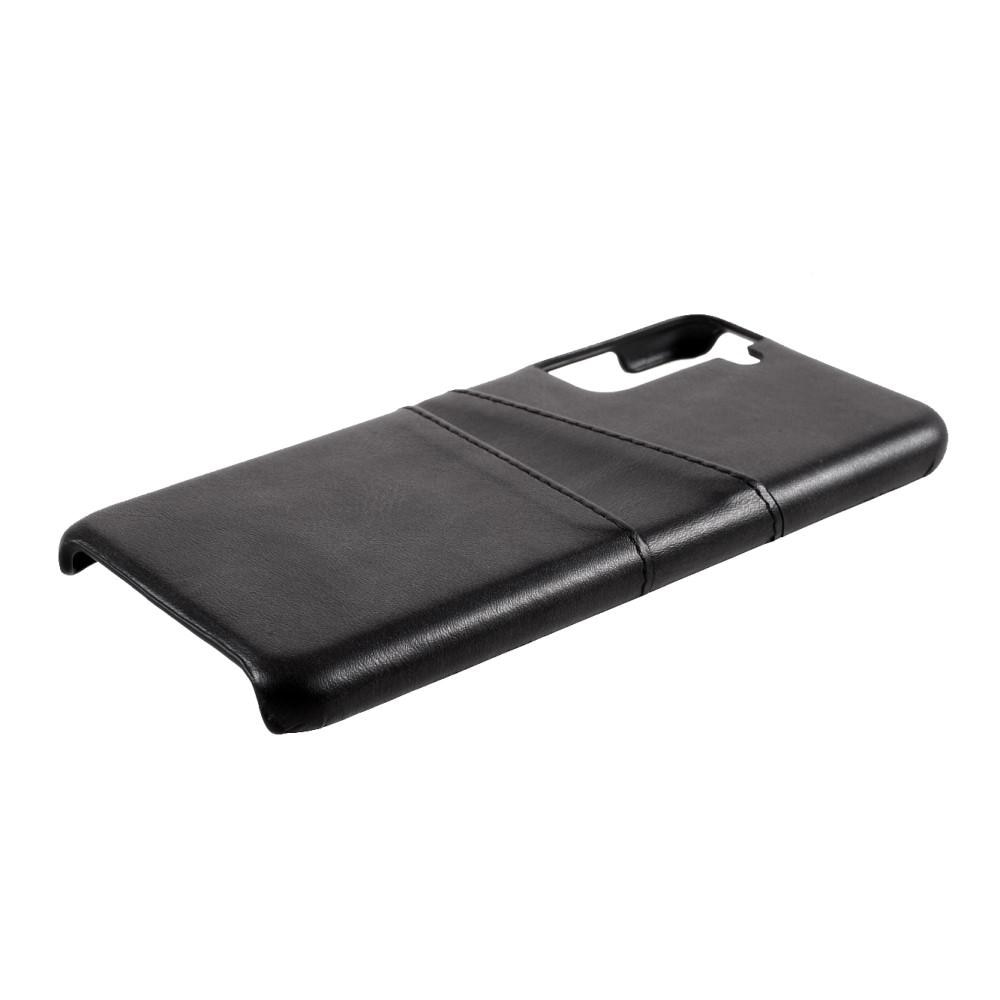 Card Slots Case Samsung Galaxy S21 musta