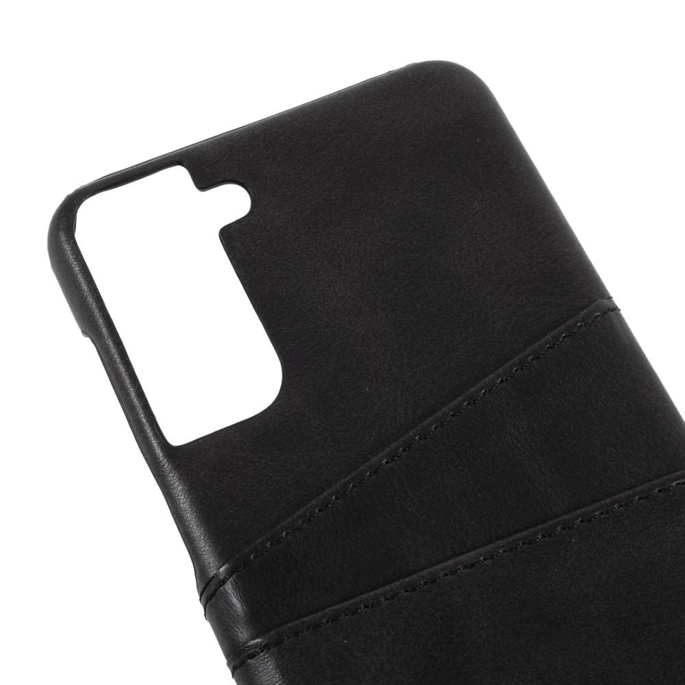 Card Slots Case Samsung Galaxy S21 musta