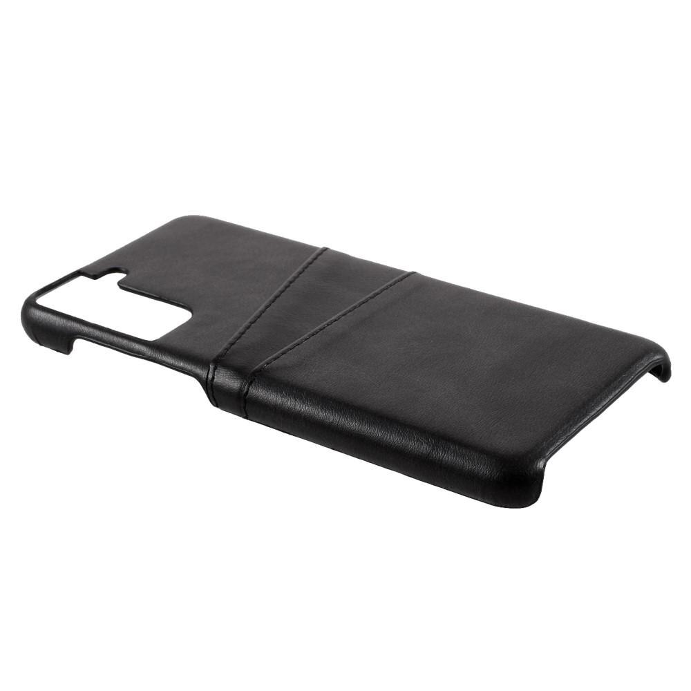 Card Slots Case Samsung Galaxy S21 musta