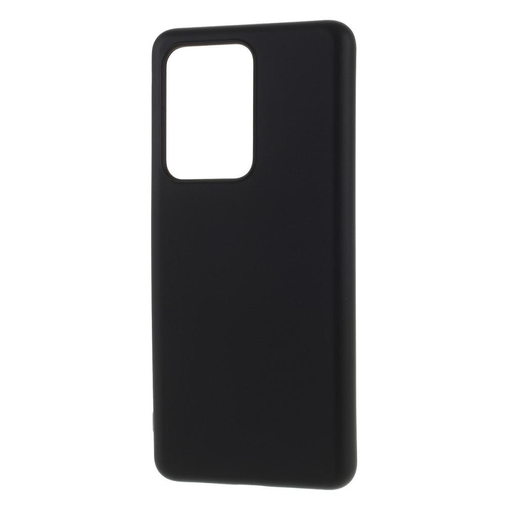 Liquid Silicone Case Samsung Galaxy S20 Ultra Black