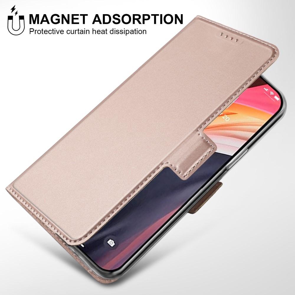 Slim Card Wallet iPhone 12 Pro Max ruusukulta
