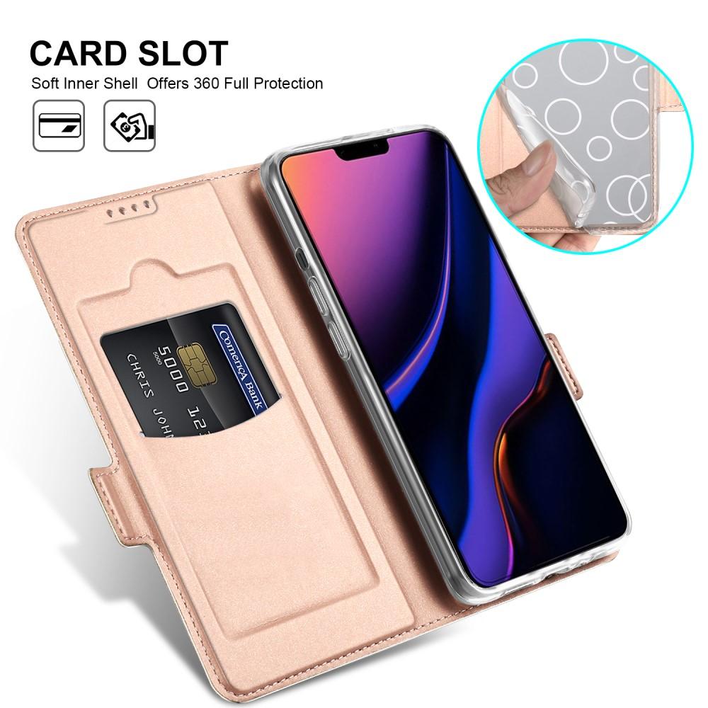 Slim Card Wallet iPhone 12 Mini ruusukulta