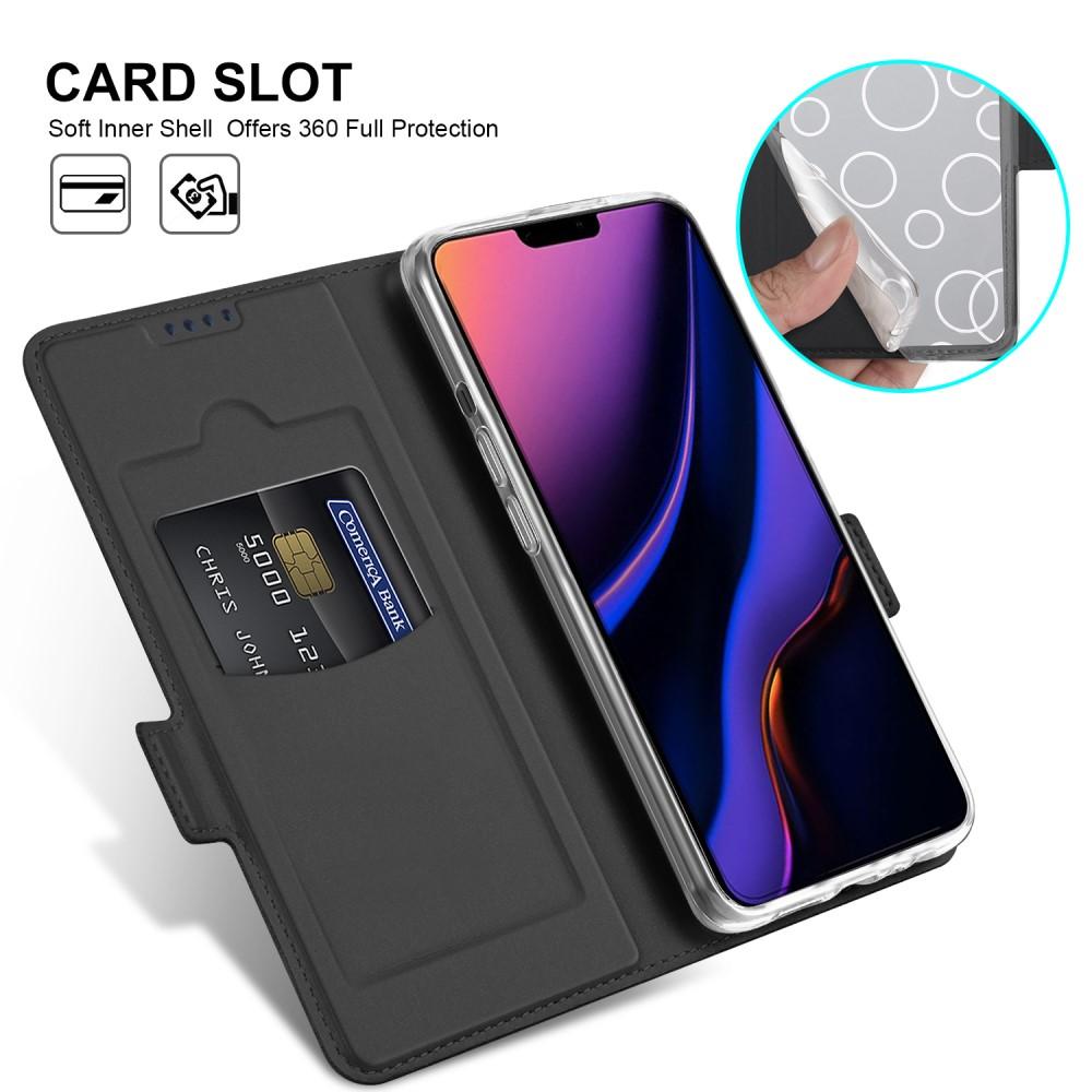 Slim Card Wallet iPhone 12 Mini musta