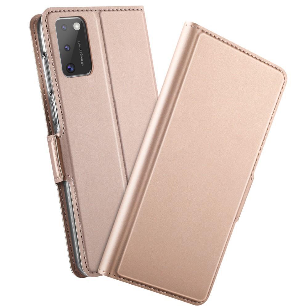 Slim Card Wallet Samsung Galaxy A41 ruusukulta