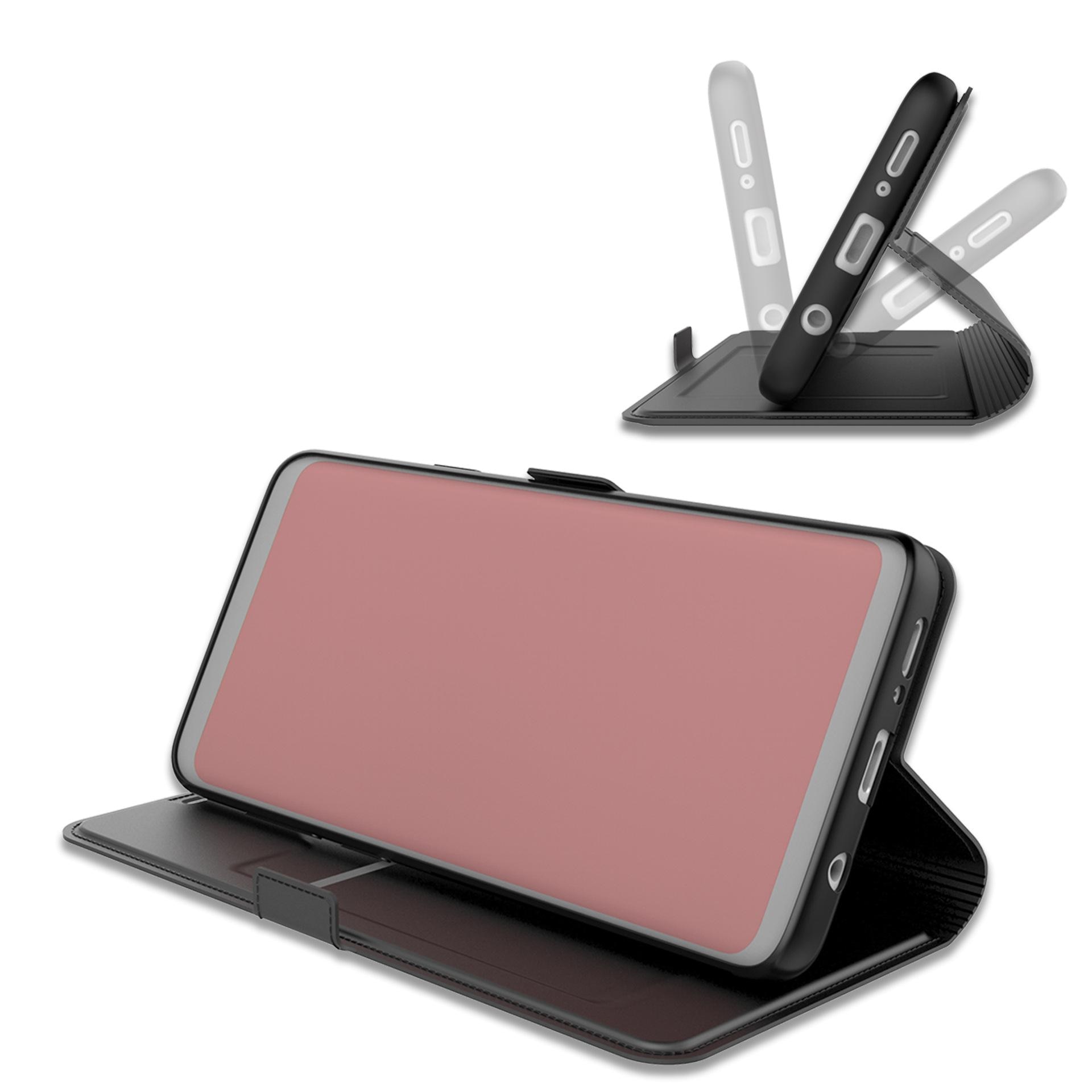 Slim Card Wallet Samsung Galaxy A42 5G musta