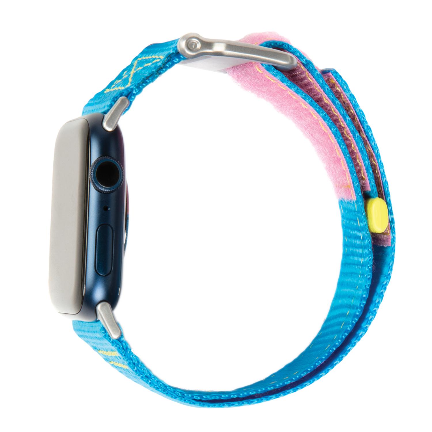 Active LE Strap Apple Watch 42/44/45 mm 80s Blue/Pink