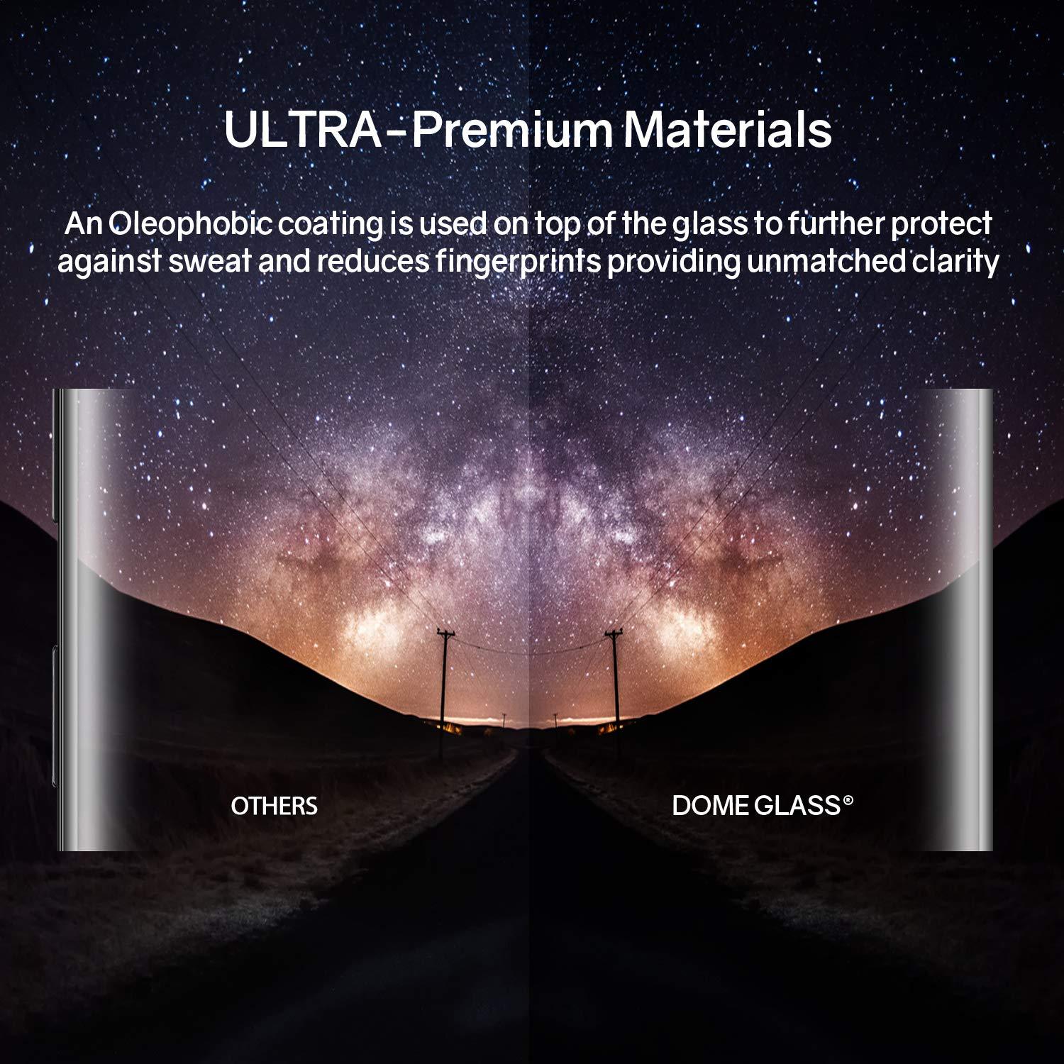 Dome Glass Screen Protector Samsung Galaxy S20 Läpinäkyvä