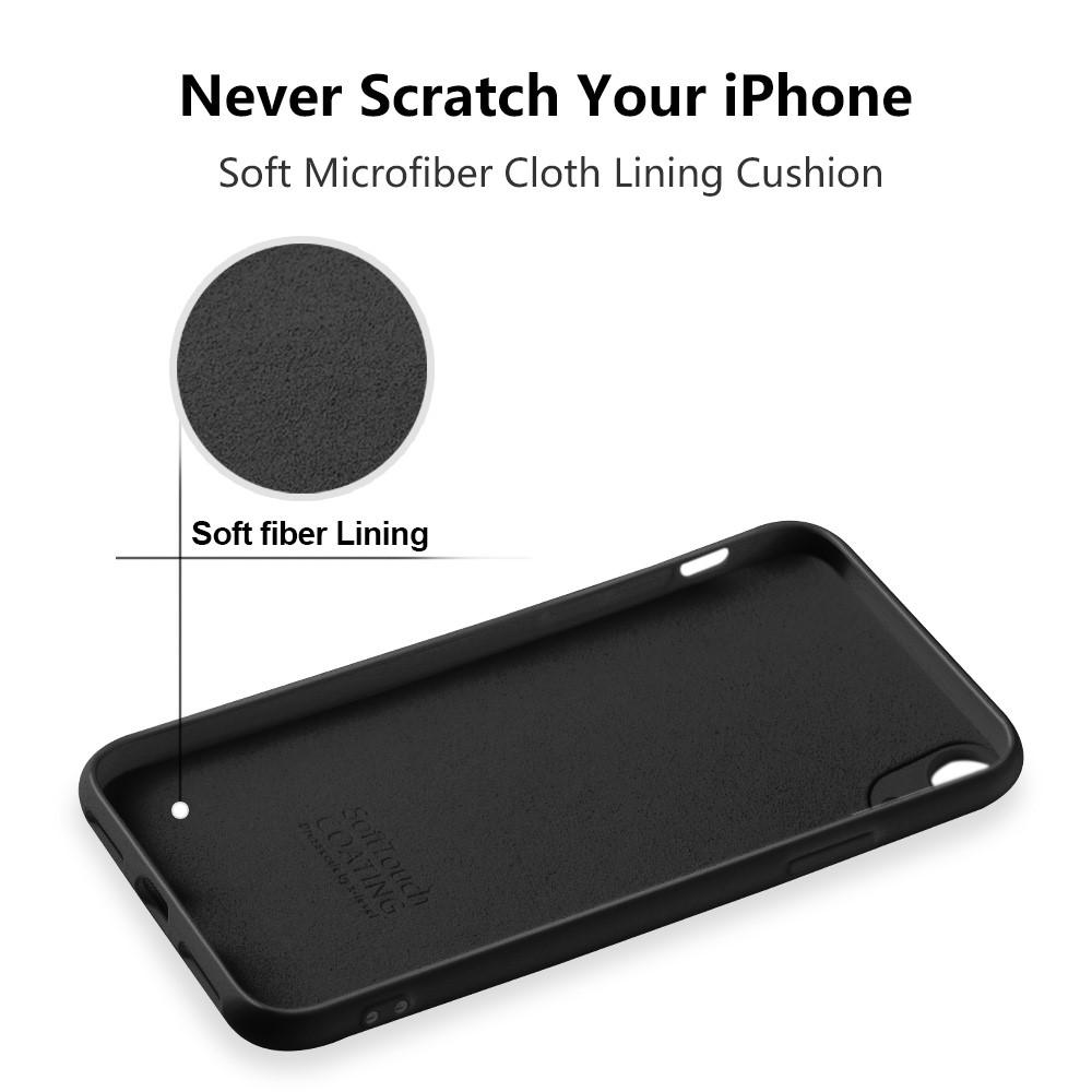 Liquid Silicone Case iPhone Xr Black