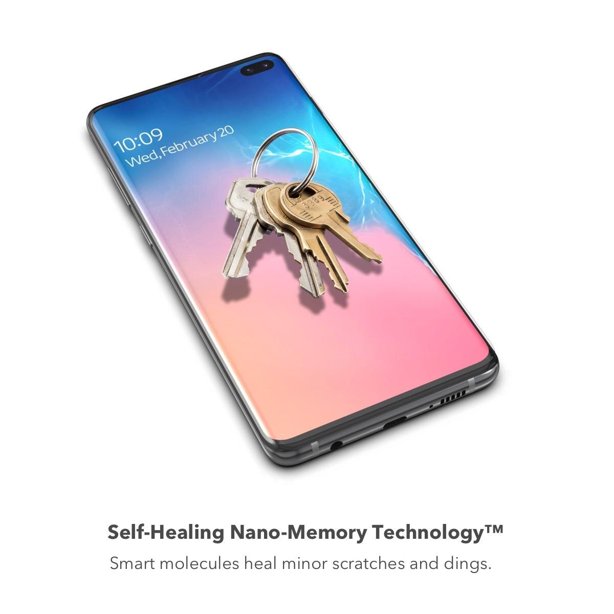 InvisibleShield Ultra Clear Screen Samsung Galaxy S10 Plus Läpinäkyvä